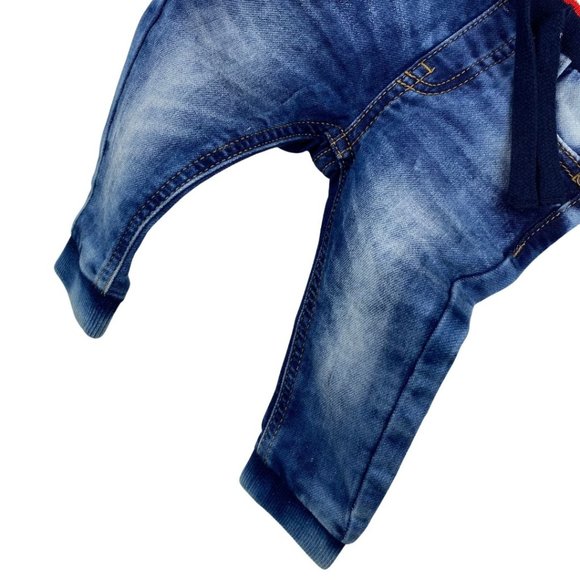 Mayoral Joggers Jeans Blue 6 Months - Picture 2 of 6